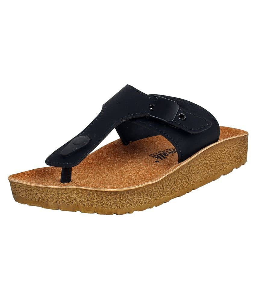 Aerowalk Black Women's Flats