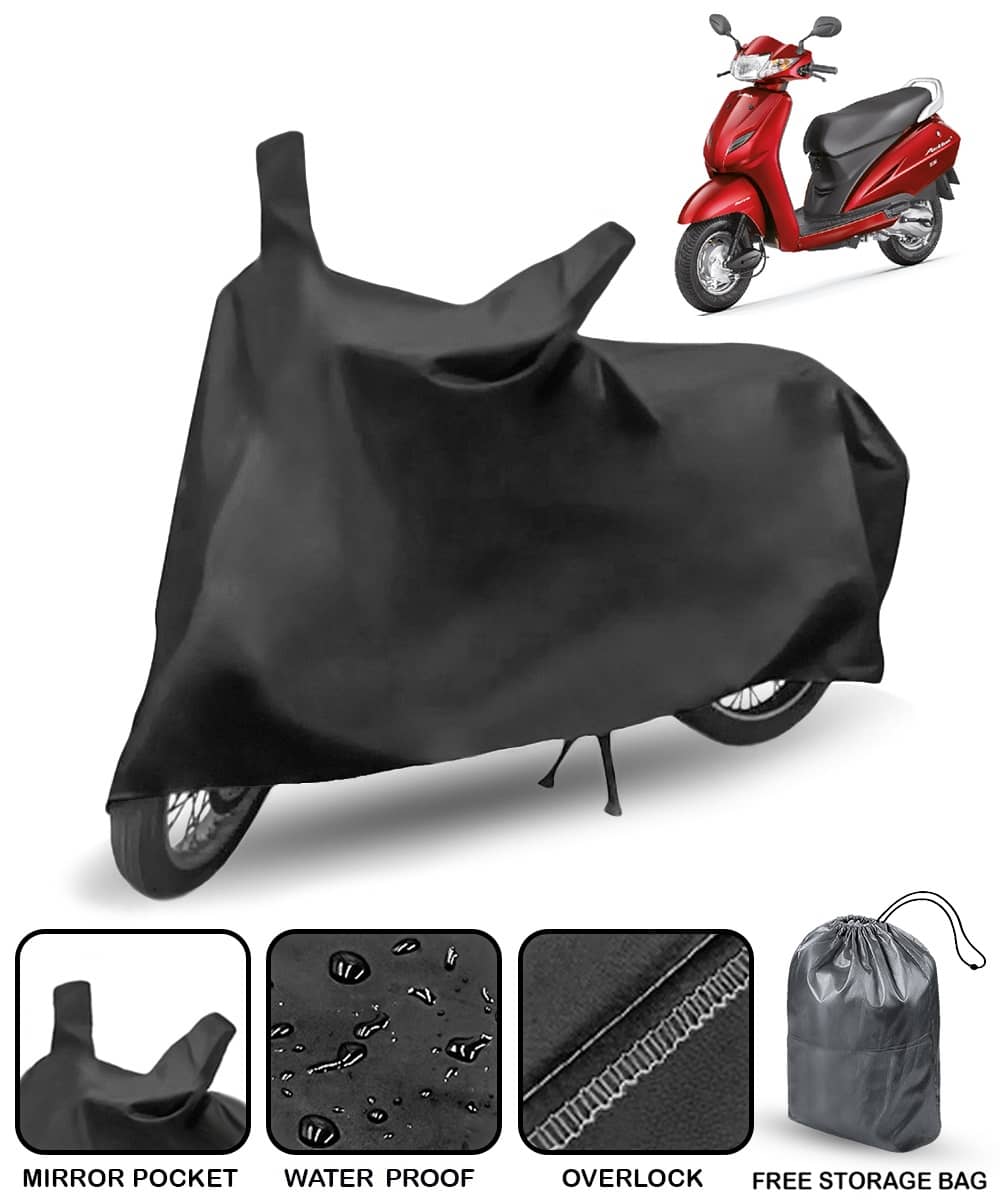CARNEST Bike Body Cover for Honda Activa 3G ( Pack of 1 ) , Black