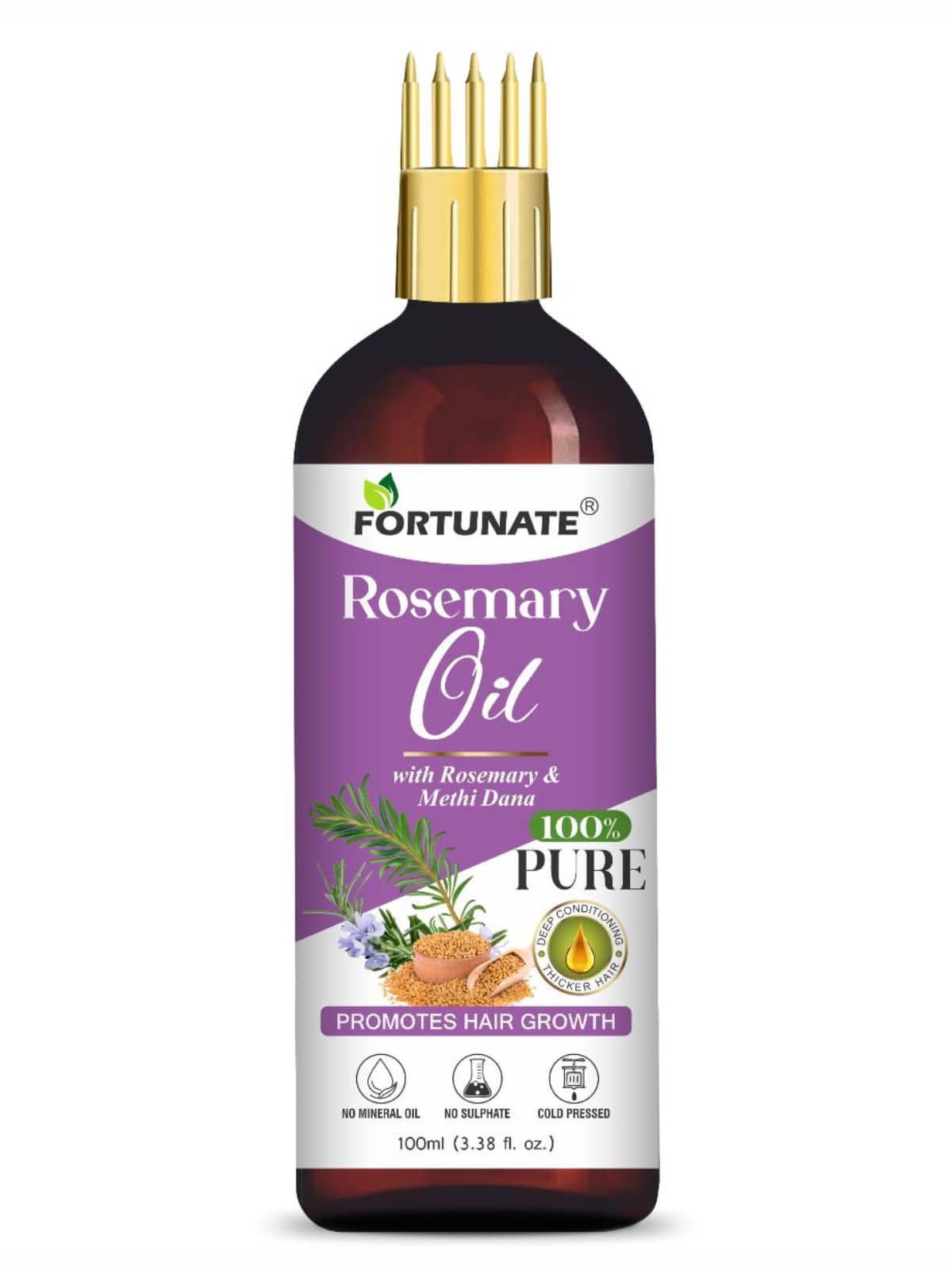 Rosemary Hair Growth Oil with Rosemary & Methi Dana for Promoting Hair Growth Hair Oil