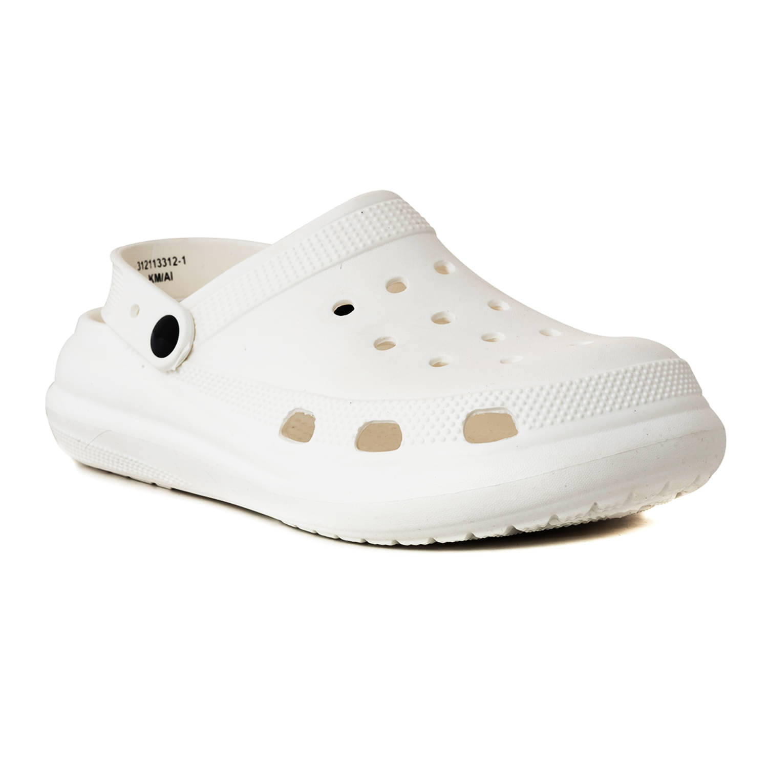     			KHADIM - White Men's Clogs