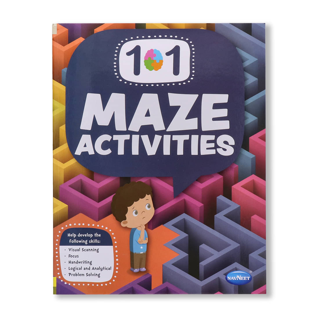     			Navneet 101 Maze Activities: Puzzles For Beginners, Highlights Pictures, Wordplay, Mazes Activity Children Book