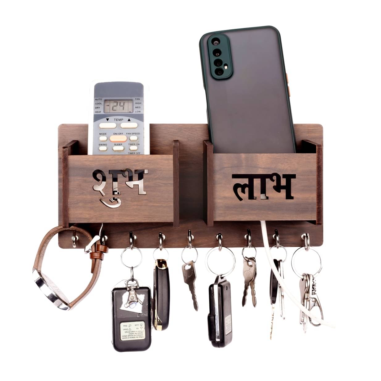     			Pockester Adjustable Mobile Holder for Smartphones ( Brown )
