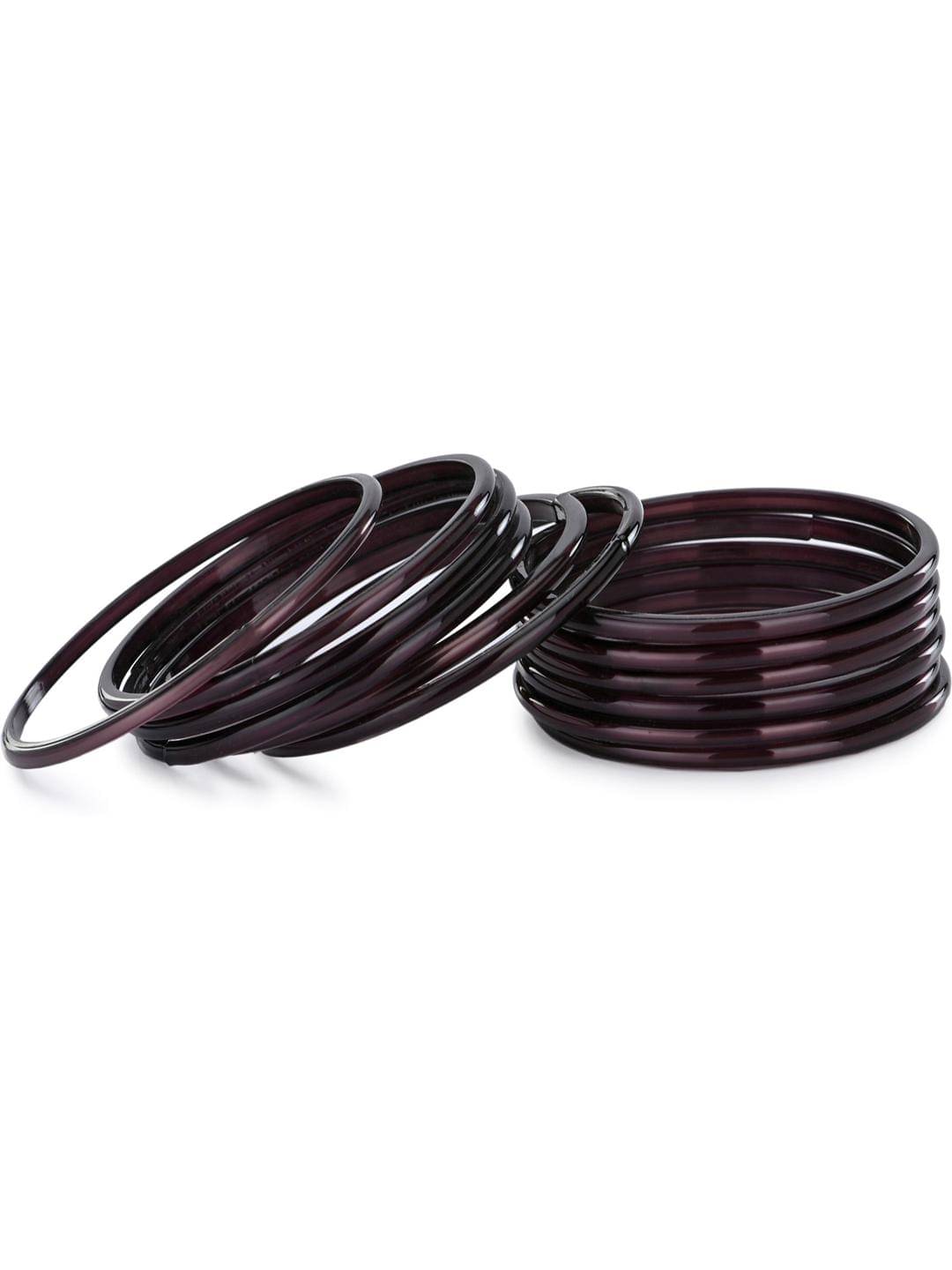 Somil Brown Bangle Set ( Pack of 12 ) Somil Brown Bangle Set ( Pack of 12 )