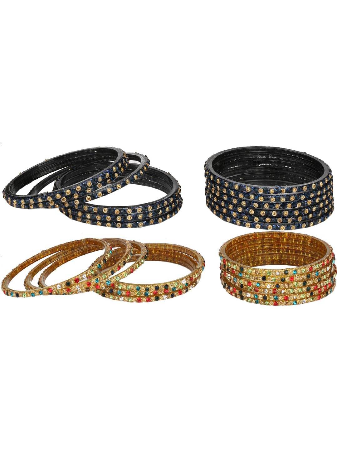 Somil Multicolor Bangle Set ( Pack of 24 )     			Somil Multicolor Bangle Set ( Pack of 24 )