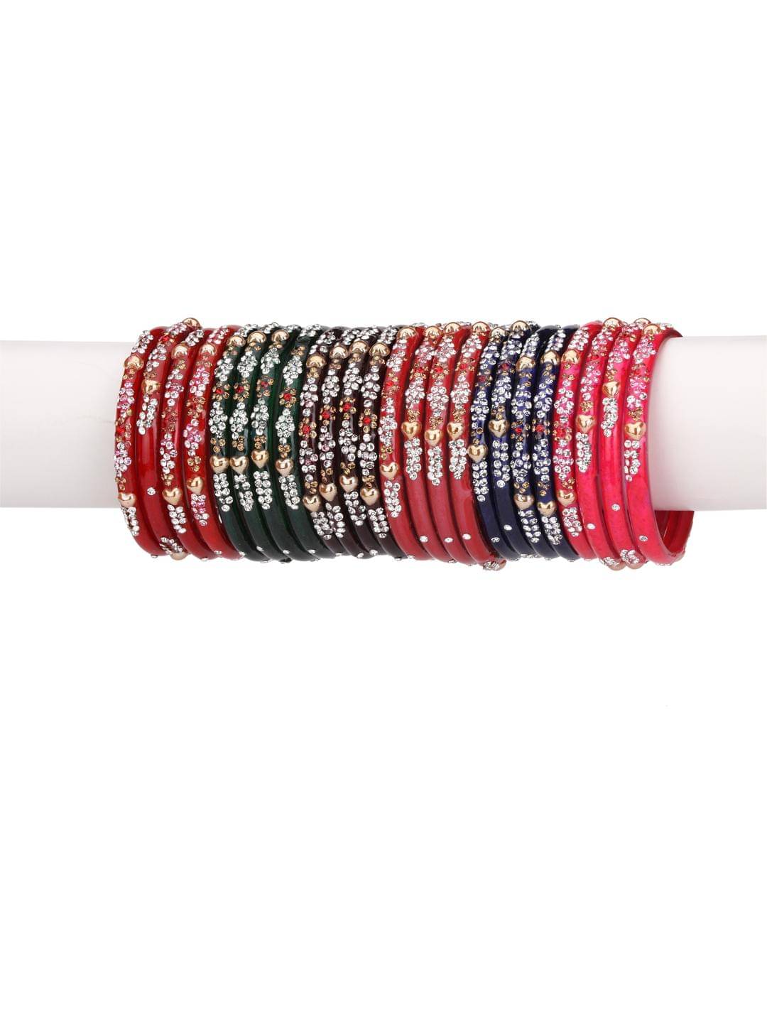 Somil Multicolor Bangle Set ( Pack of 4 ) Somil Multicolor Bangle Set ( Pack of 4 )