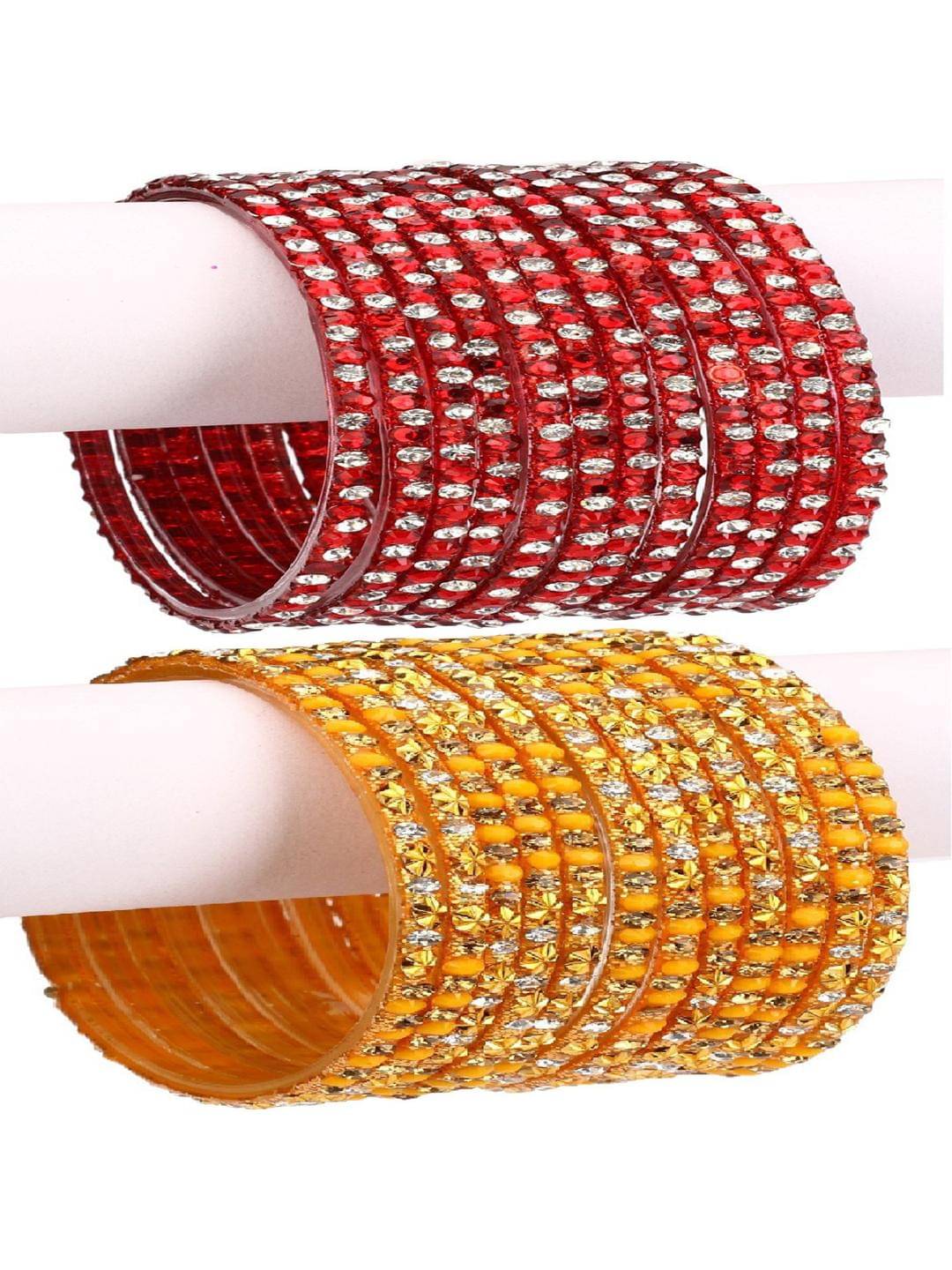 Somil Multicolor Bangle Set ( Pack of 24 ) Somil Multicolor Bangle Set ( Pack of 24 )