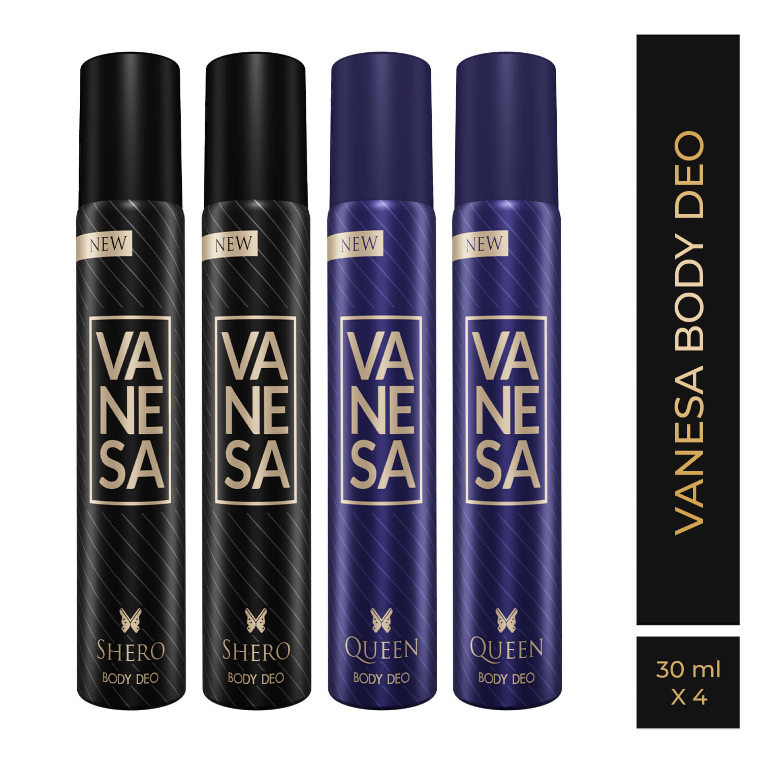 Vanesa Empress Deodorant 150Ml Shea Butter Body Lotion 100Ml