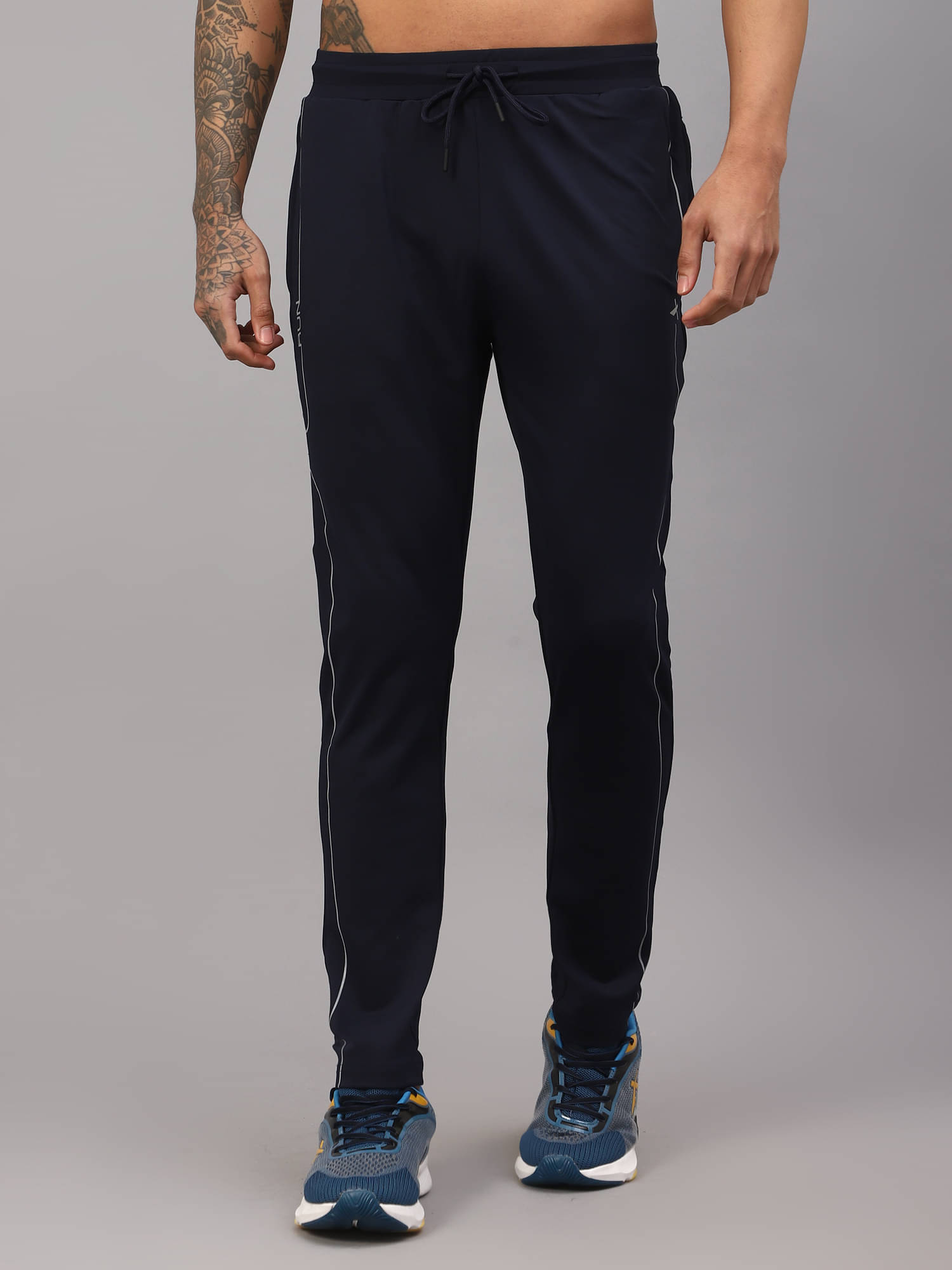 Vector X Navy Blue Polyester Men's Sports Trackpants ( Pack of 1 ) Vector X Navy Blue Polyester Men's Sports Trackpants ( Pack of 1 )