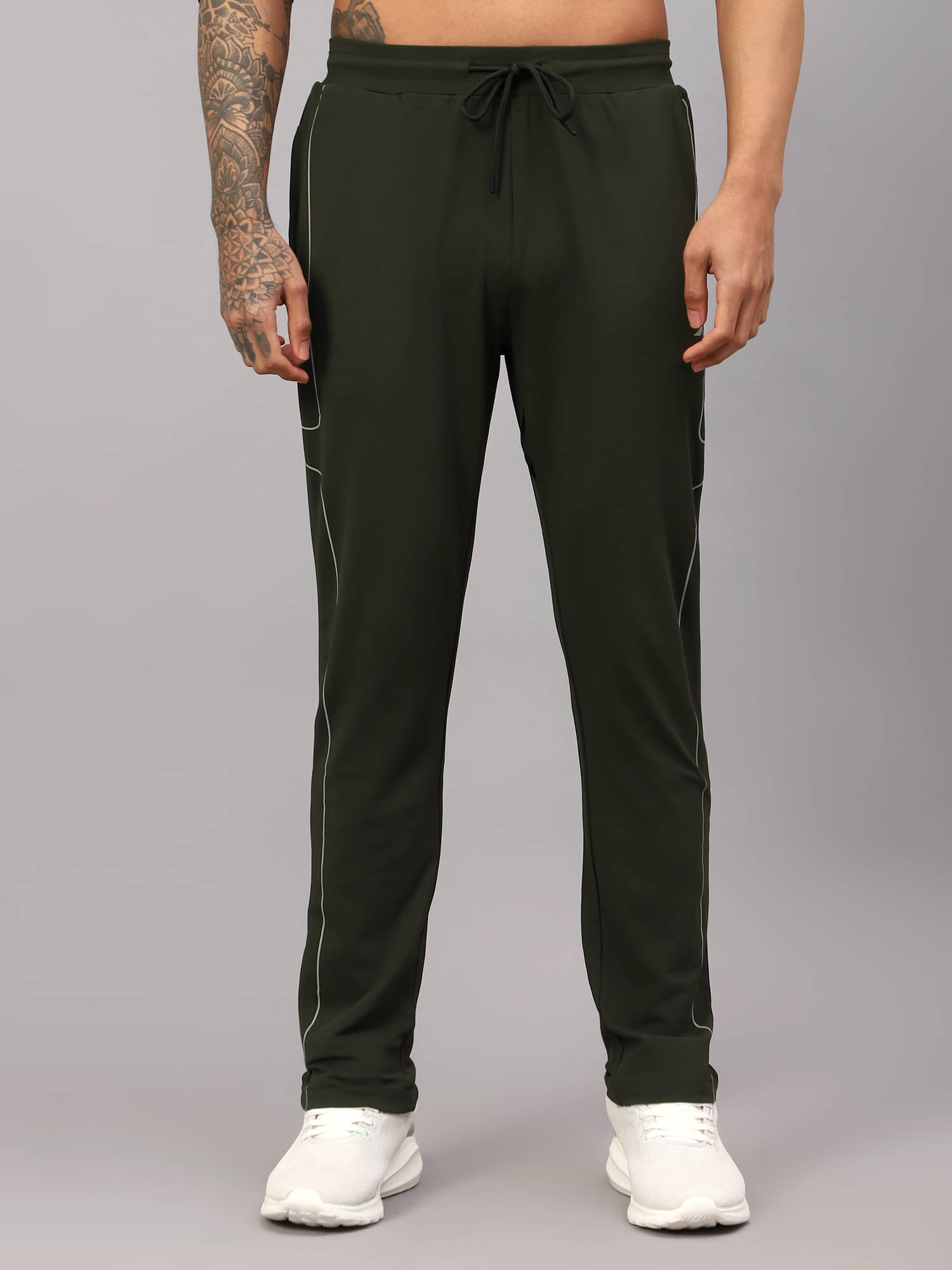     			Vector X Olive Polyester Men's Sports Trackpants ( Pack of 1 )