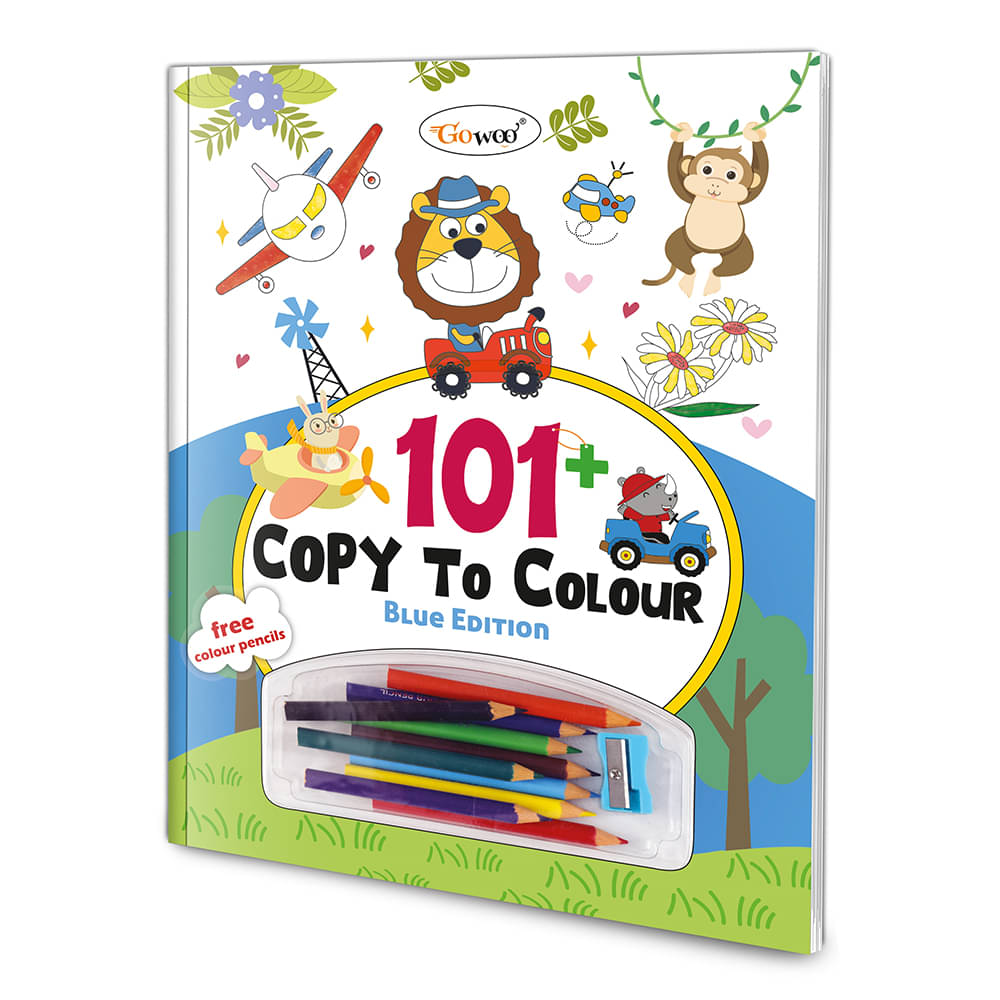 101+ Copy to Colour - Blue Edition : Children Coloring Book, Kids Fun Learning Coloring book, Copy to Color for Children, Coloring Book for Young Learners 101+ Copy to Colour - Blue Edition : Children Coloring Book, Kids Fun Learning Coloring book, Copy to Color for Children, Coloring Book for Young Learners