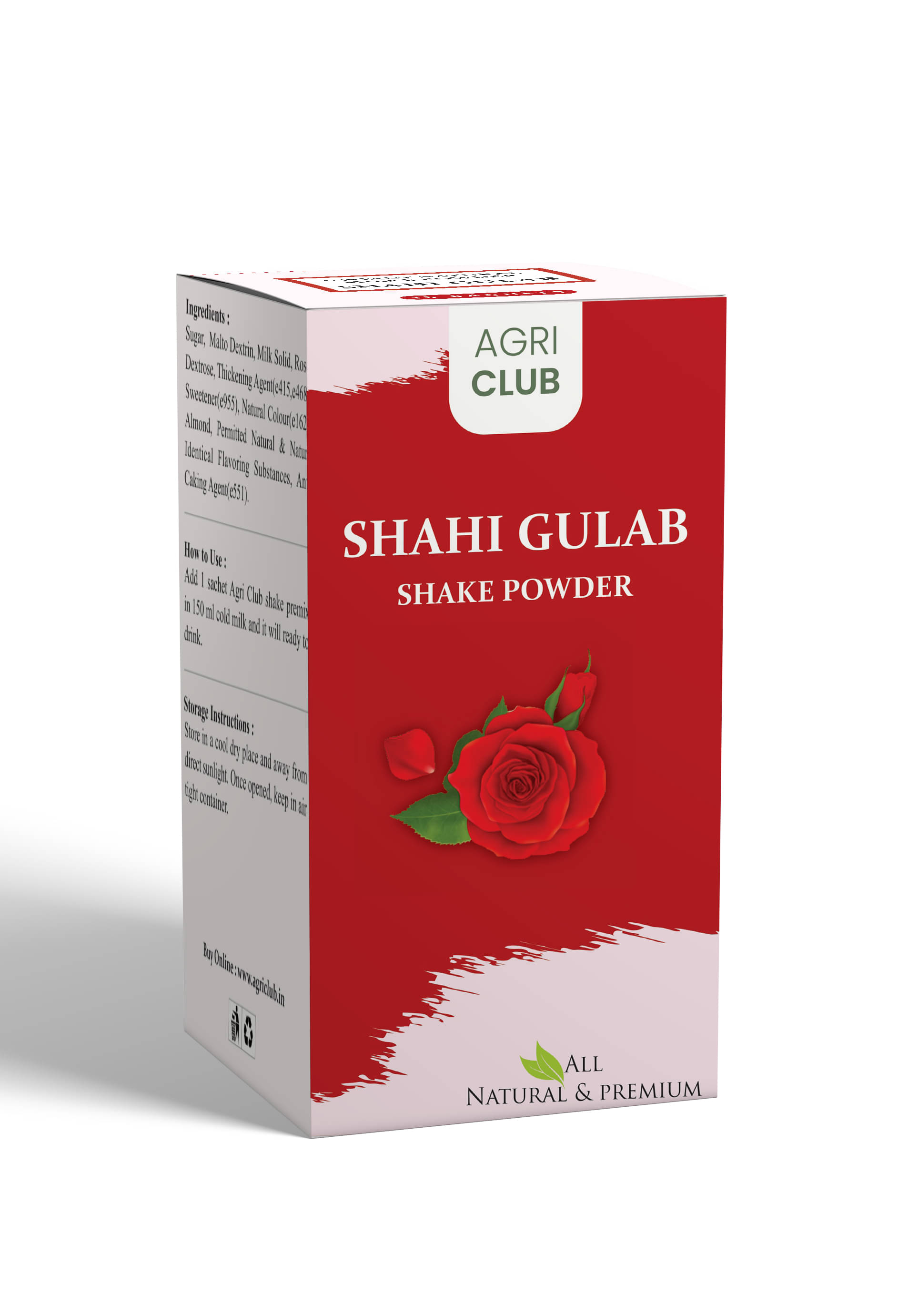     			AGRI CLUB Shahi Gulab Shake 15Pcs Instant Mix 225 gm