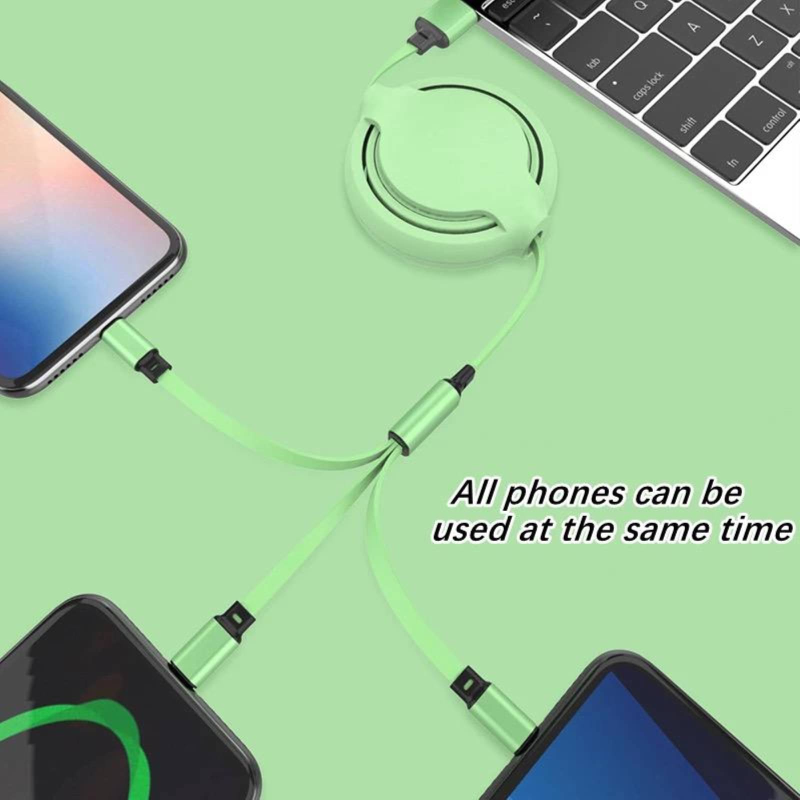 AMYTEL Green 5 A USB Data Cable 1 Meter AMYTEL Green 5 A USB Data Cable 1 Meter