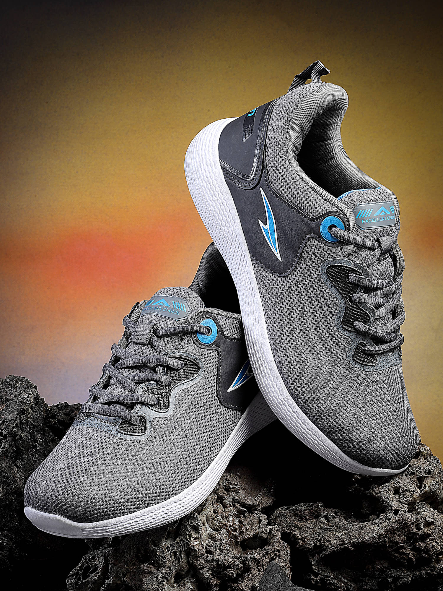 ASIAN Toofan-08 Dark Grey Men's Sports Running Shoes     			ASIAN Toofan-08 Dark Grey Men's Sports Running Shoes