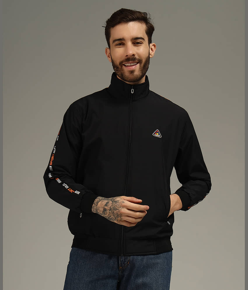 Christy World Nylon Men's Windcheater Jacket - Black ( Pack of 1 ) - Jackets & Coats | Buy online on ZillyBuy