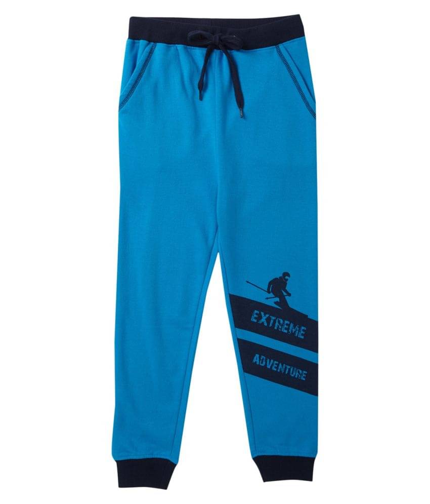     			Cub Mcpaws Pack of 1 Boys Cotton Trackpant ( Blue )