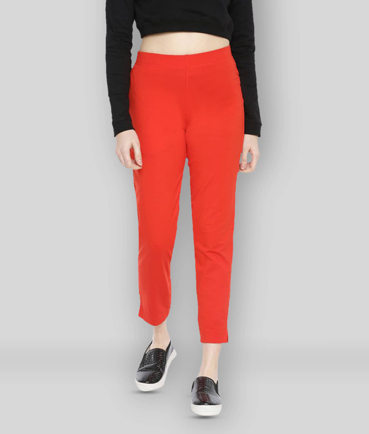Dollar Missy - Brown Cotton Straight Women's Casual Pants ( Pack of 1 ) - Trousers | Buy online on ZillyBuy