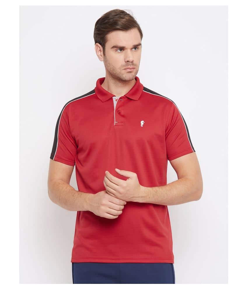 EPPE - Charcoal Polyester Regular Fit Men's Sports Polo T-Shirt ( Pack of 1 )