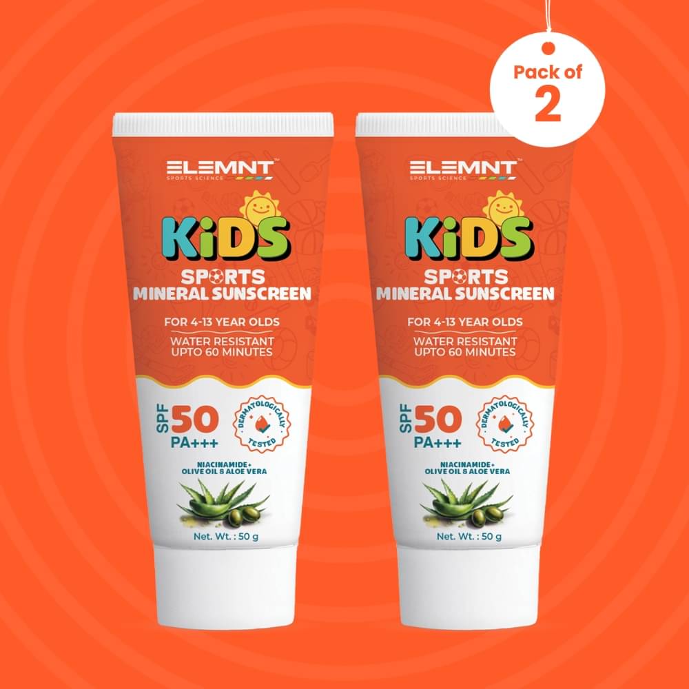     			Elemnt Sports Science Sunscreen Cream For All Skin Type ( Pack of 2 )