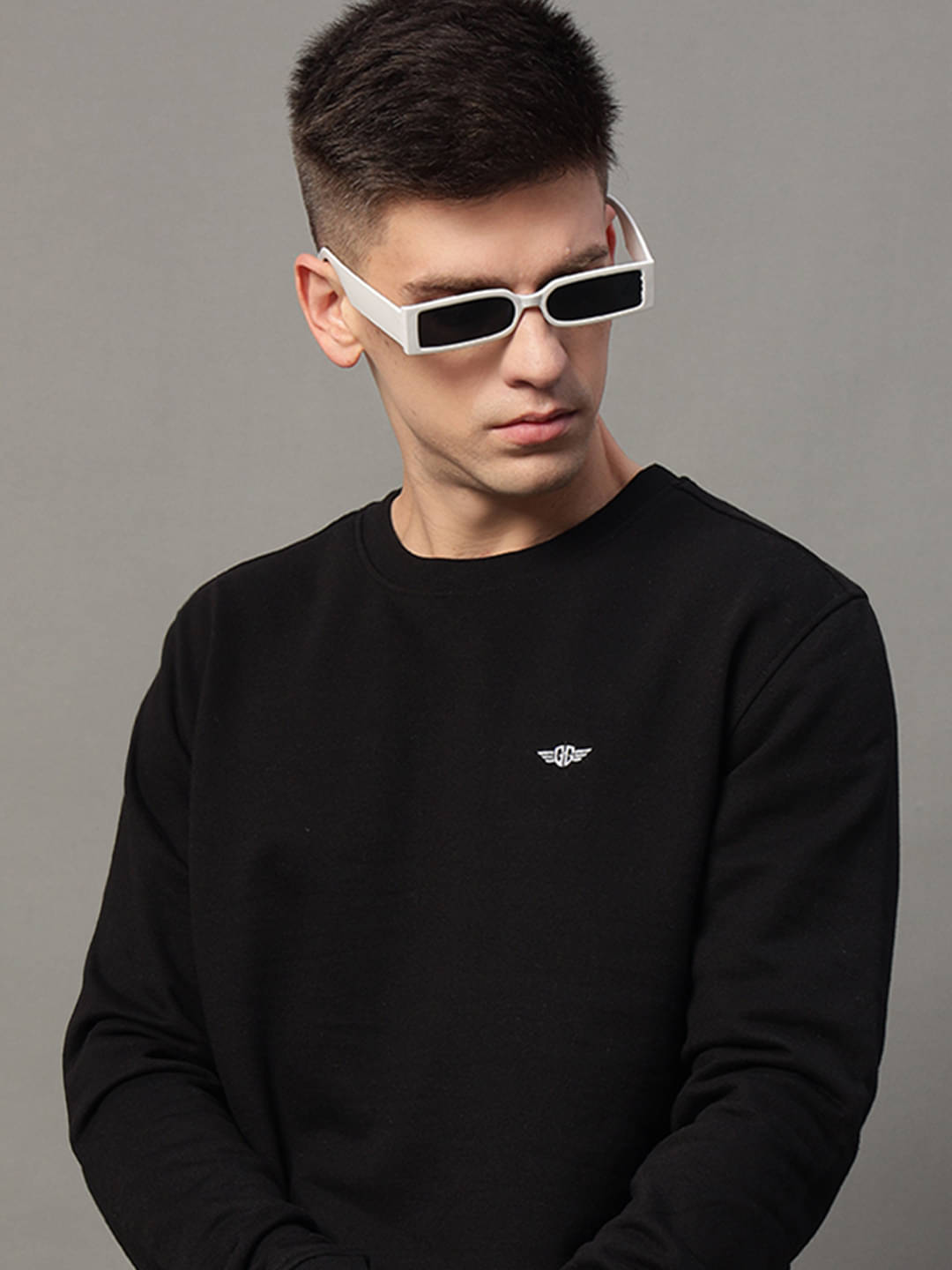 GET GOLF Fleece Round Neck Men's Sweatshirt - Black ( Pack of 1 ) GET GOLF Fleece Round Neck Men's Sweatshirt - Black ( Pack of 1 )