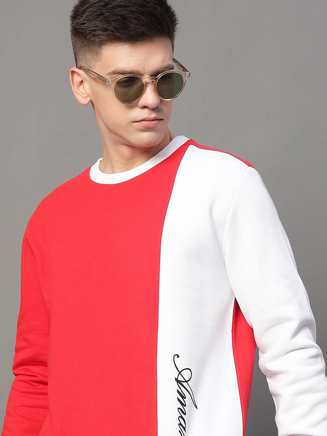 GET GOLF Fleece Round Neck Men's Sweatshirt - Red ( Pack of 1 )     			GET GOLF Fleece Round Neck Men's Sweatshirt - Red ( Pack of 1 )