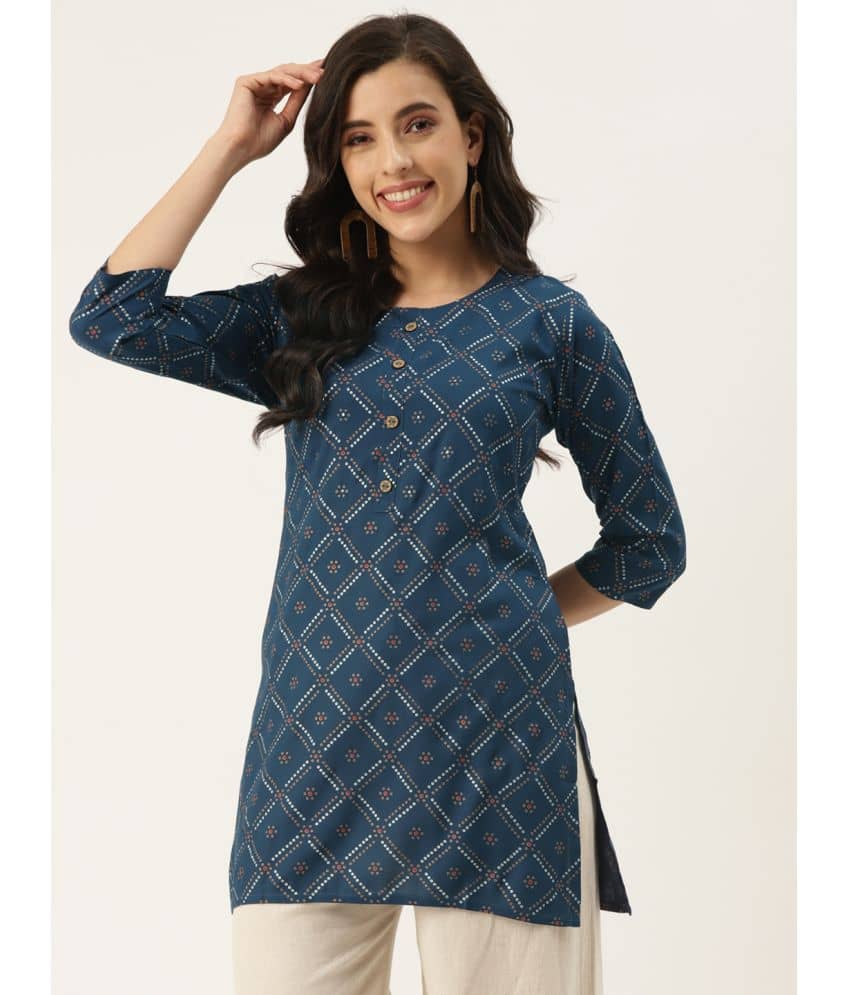 Rayon Short Kurti For Women (Pack of 1) - Kurtis, Tunics | Buy online on ZillyBuy