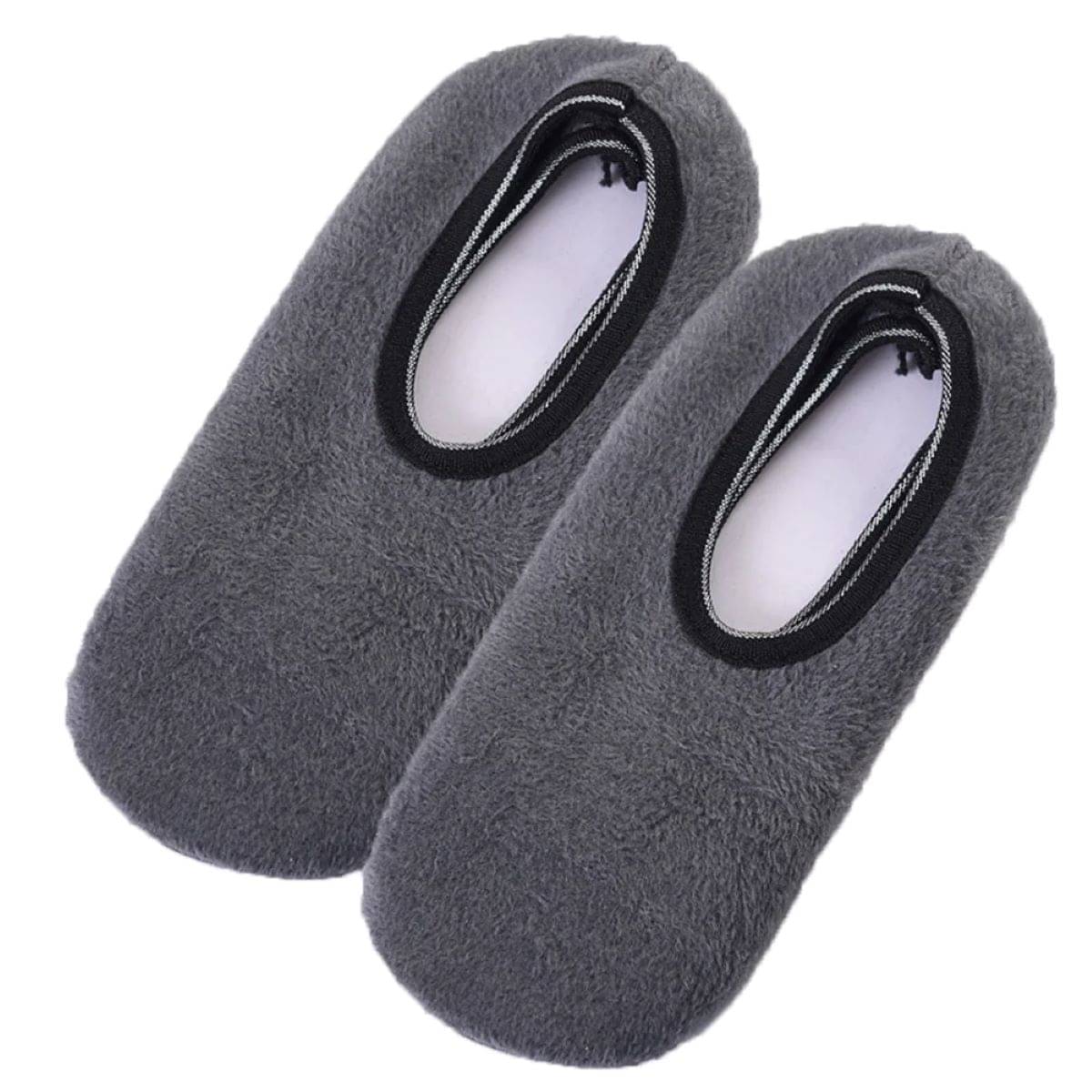 Infispace Pack of 1 Women's Microfibre Anti-Skid ( Light Grey ) Infispace Pack of 1 Women's Microfibre Anti-Skid ( Light Grey )