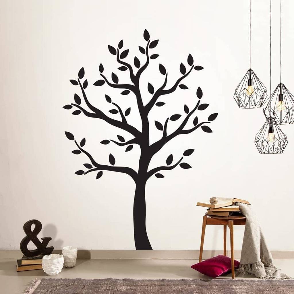     			Inkfence Wall Sticker Nature ( 120 x 85 cms )