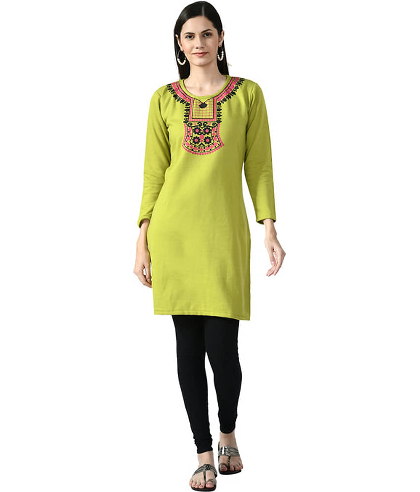 Woollen Short Kurti For Women (Pack of 1) - Kurtis, Tunics | Buy online on ZillyBuy