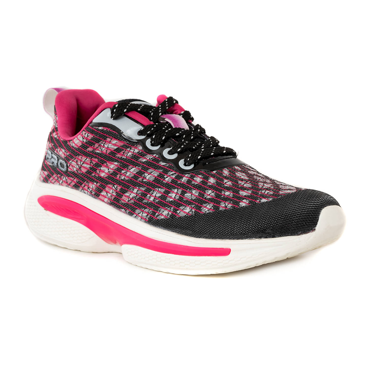     			KHADIM - Black Women's Running Shoes