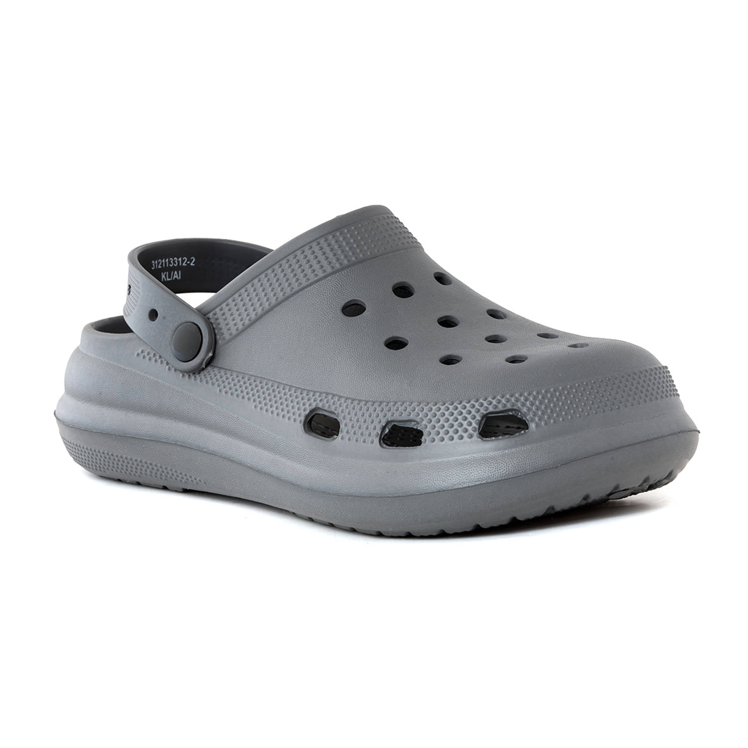     			KHADIM - Grey Men's Clogs
