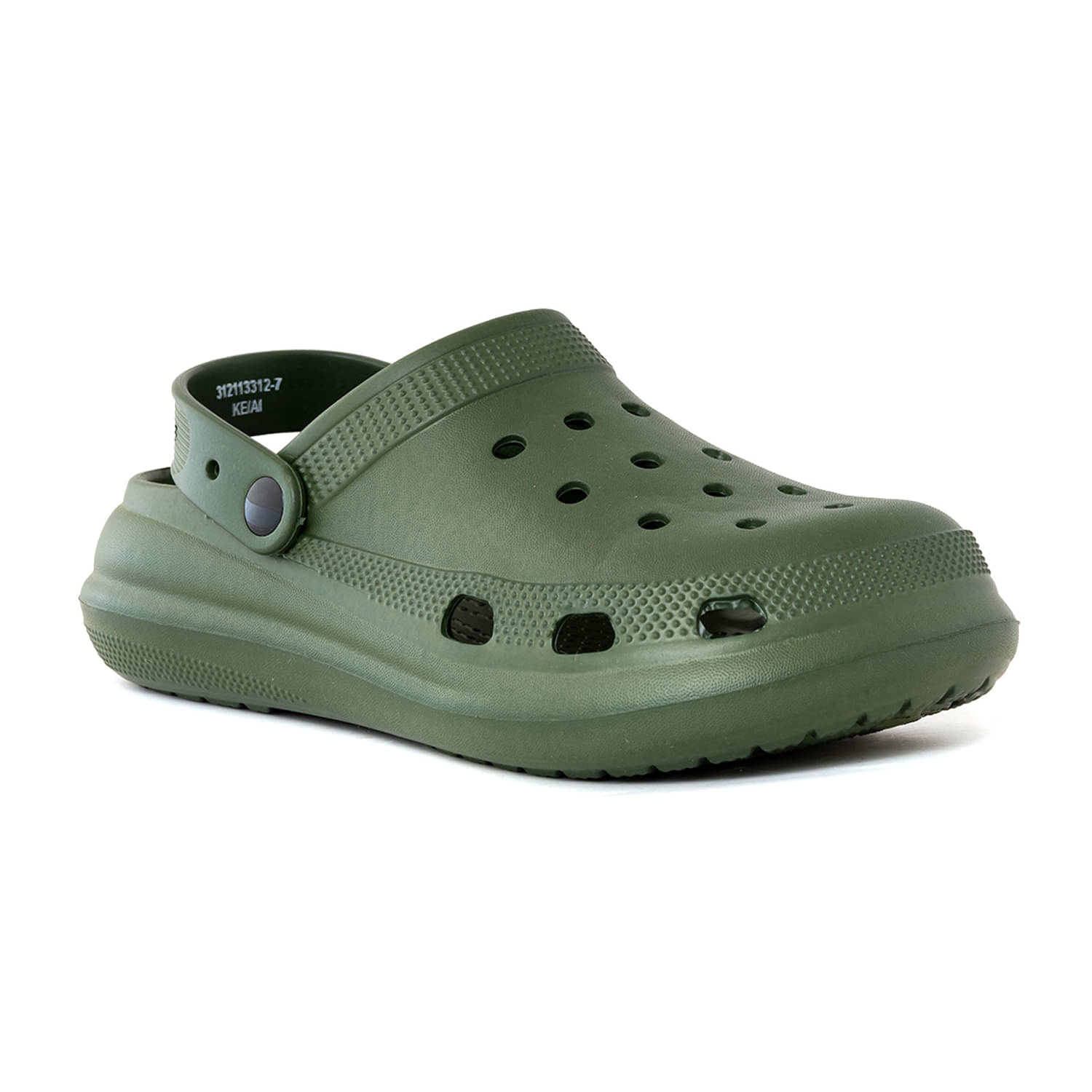     			KHADIM - Olive Men's Clogs