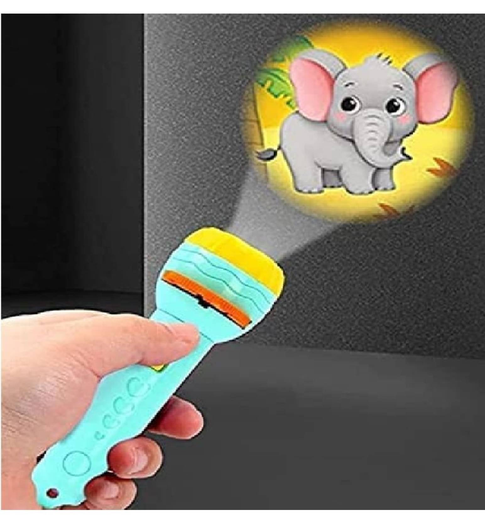 Kidsaholic Toy Torch with 3 slides 24 patterns Mini Projector Torch Toy Flashlight Slide Projector torch for kids (Free subscription of kids Educational worksheets) Kidsaholic Toy Torch with 3 slides 24 patterns Mini Projector Torch Toy Flashlight Slide Projector torch for kids (Free subscription of kids Educational worksheets)