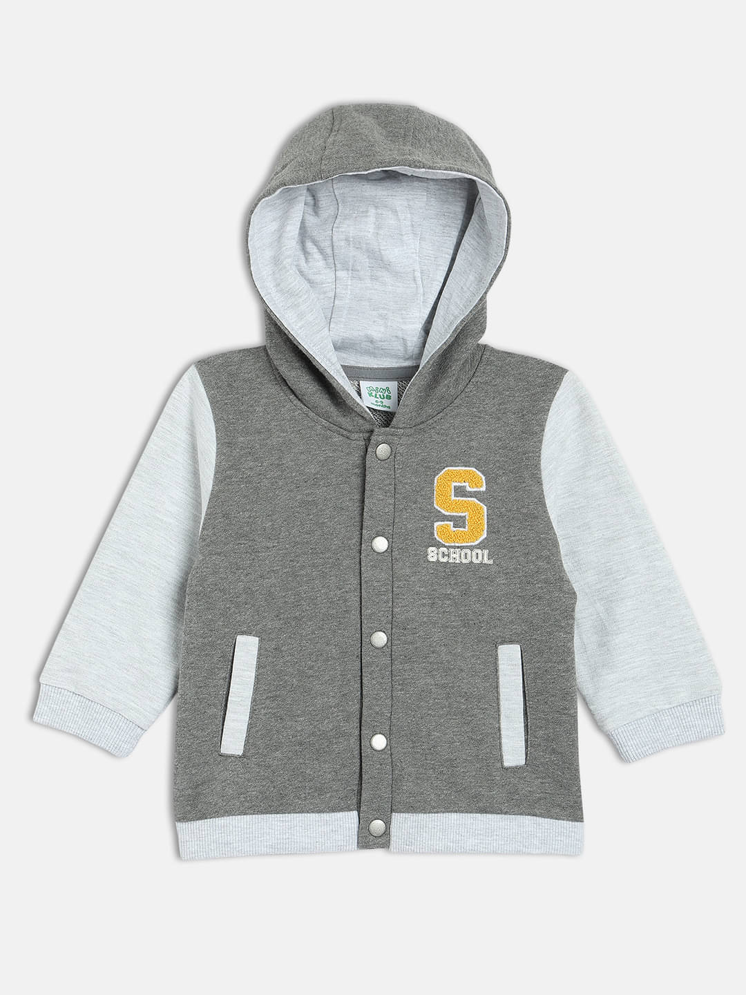 MINI KLUB Pack of 1 Baby Boy 100% Cotton Sweatshirt ( Grey ) MINI KLUB Pack of 1 Baby Boy 100% Cotton Sweatshirt ( Grey )