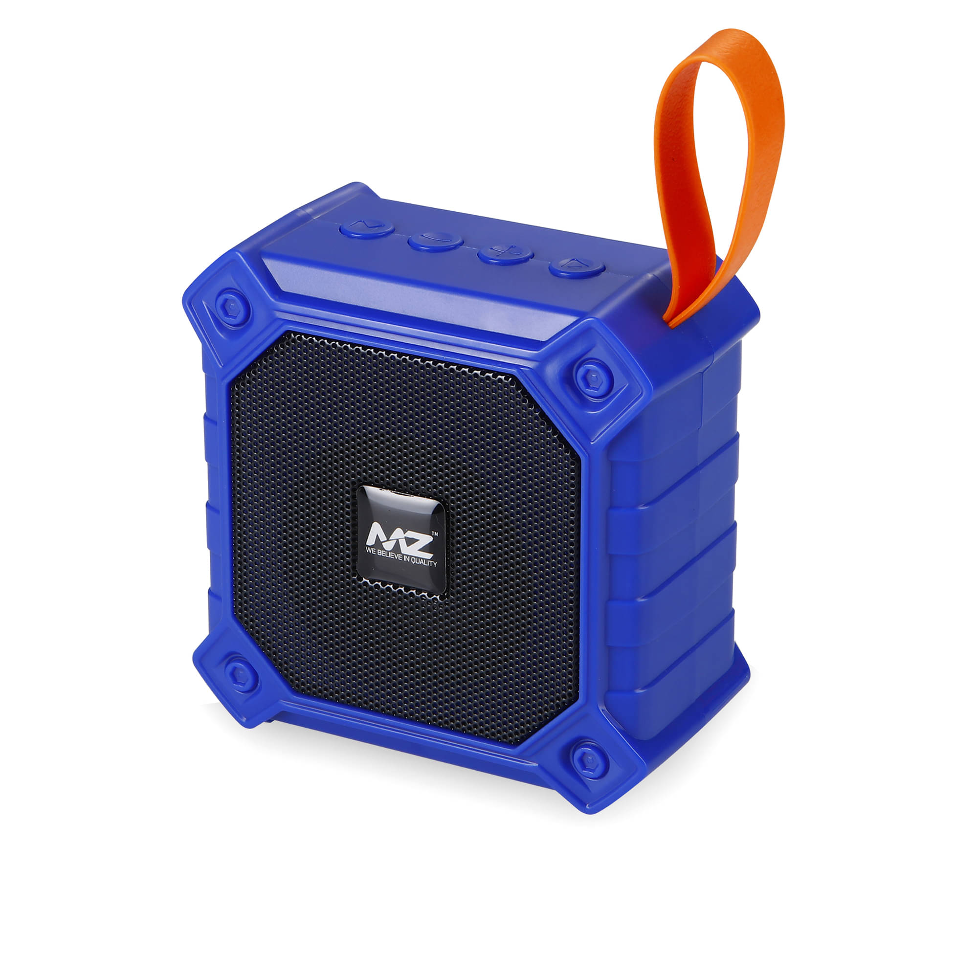 MZ M401SP-NEW 3 W Bluetooth Speaker Bluetooth v5.0 with SD card Slot Playback Time 6 hrs Blue MZ M401SP-NEW 3 W Bluetooth Speaker Bluetooth v5.0 with SD card Slot Playback Time 6 hrs Blue