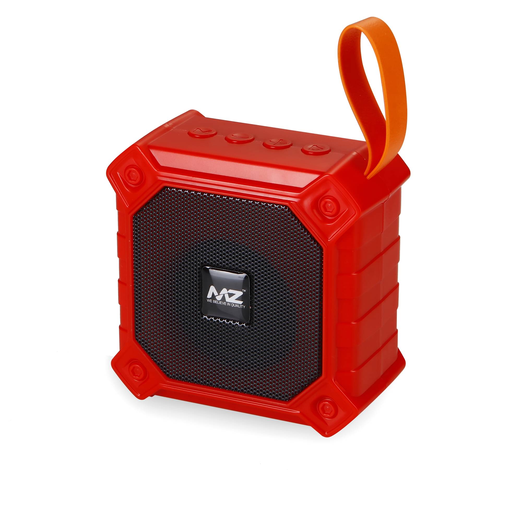 MZ M401SP-NEW 3 W Bluetooth Speaker Bluetooth v5.0 with SD card Slot Playback Time 6 hrs Red MZ M401SP-NEW 3 W Bluetooth Speaker Bluetooth v5.0 with SD card Slot Playback Time 6 hrs Red