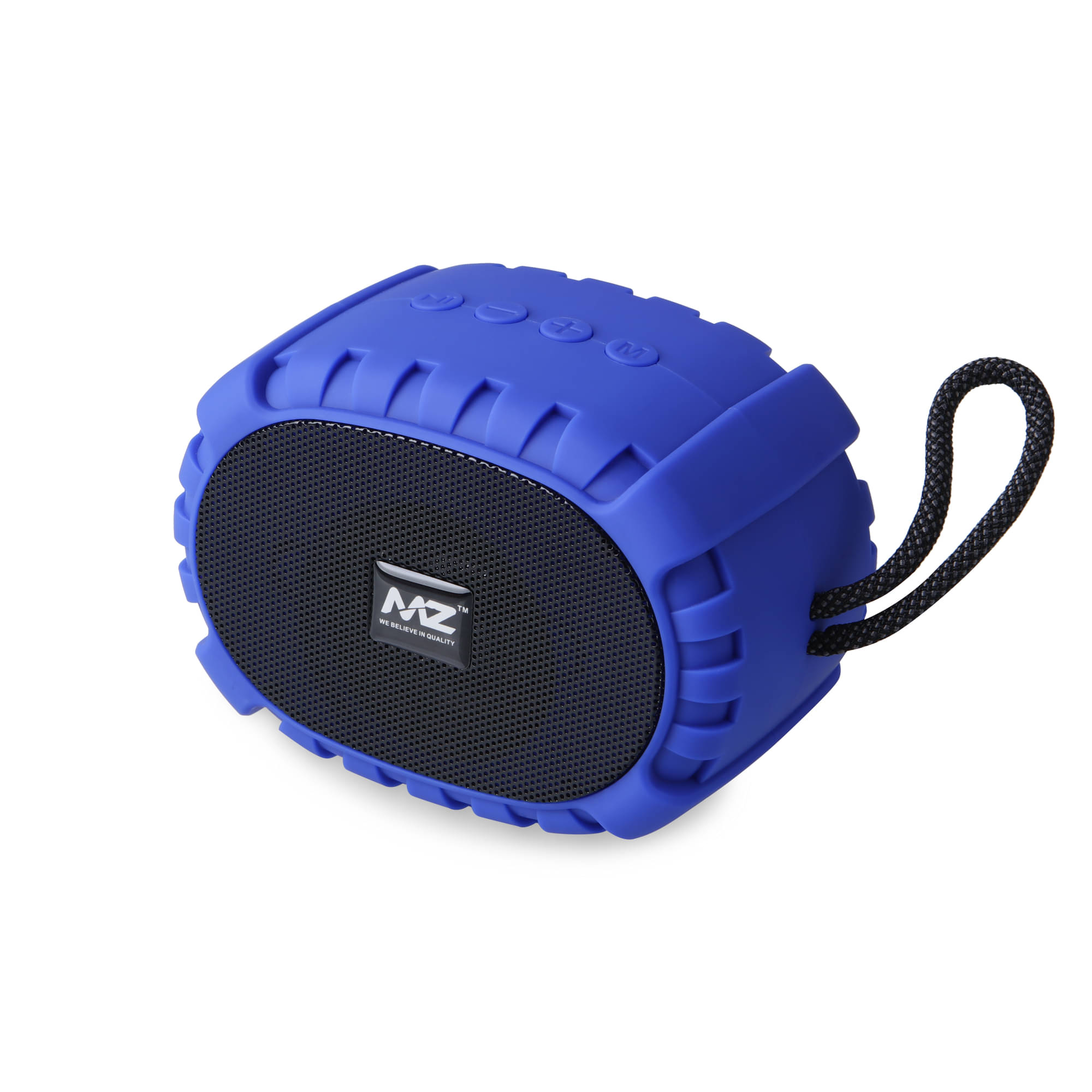     			MZ S665 5 W Bluetooth Speaker Bluetooth v5.0 with SD card Slot Playback Time 6 hrs Blue