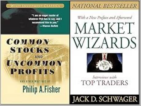     			Market Wizards: Interviews with Top Traders  + Common Stocks and Uncommon Profits