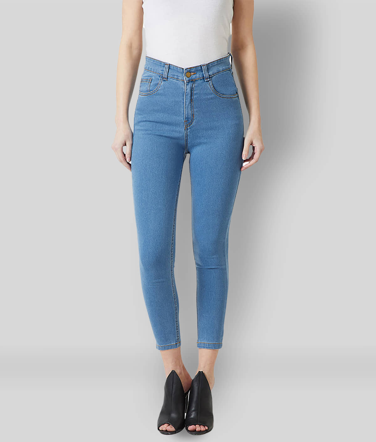 Miss Chase - Blue Denim Women's Jeans ( Pack of 1 ) - Jeans | Buy online on ZillyBuy