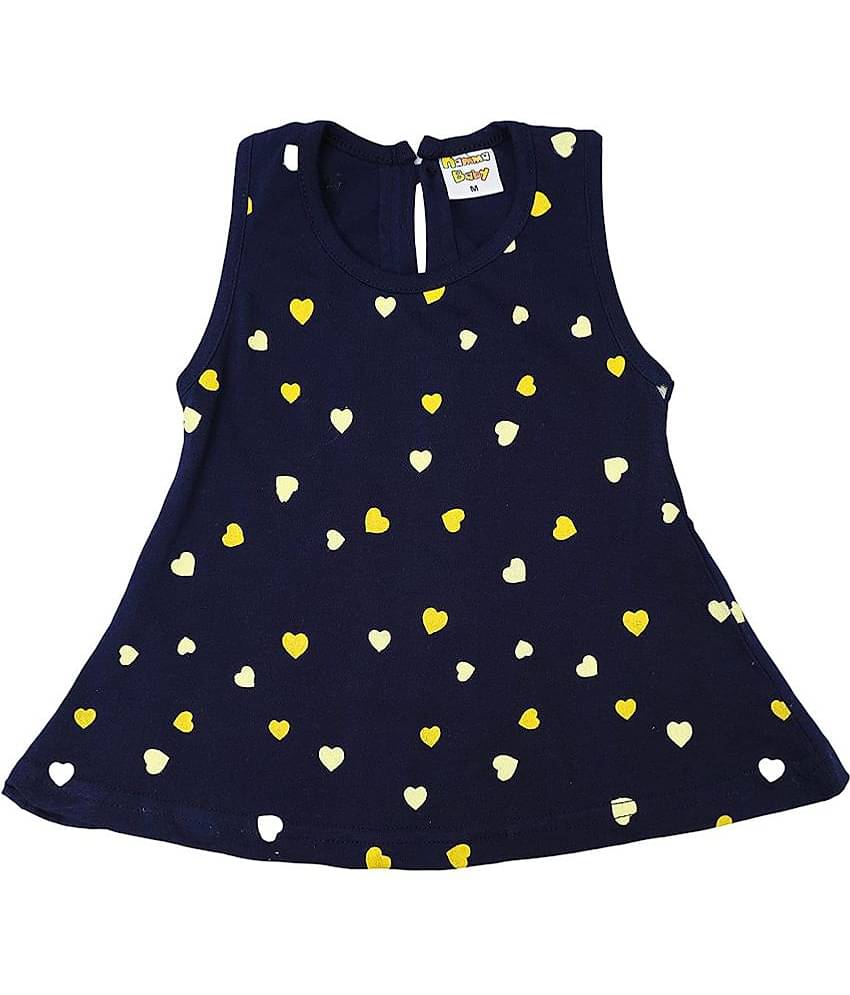 NammaBaby Pack of 1 Baby Girls Cotton Blend Dresses ( Yellow )