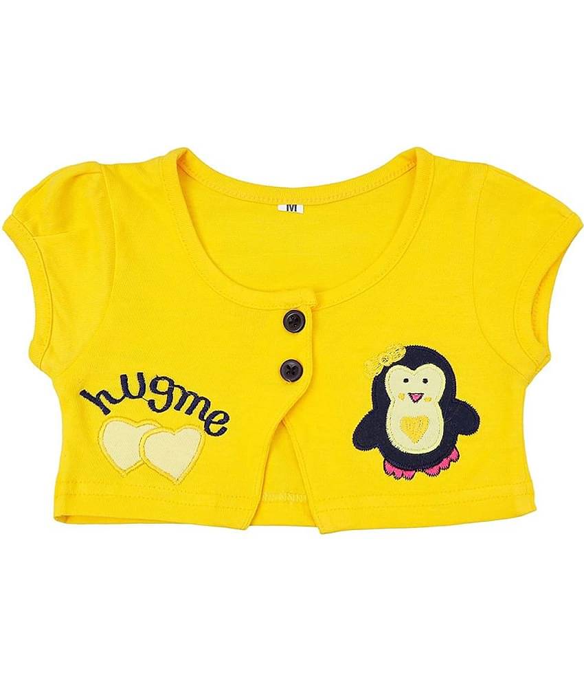 NammaBaby Pack of 1 Baby Girls Cotton Blend Dresses ( Yellow )