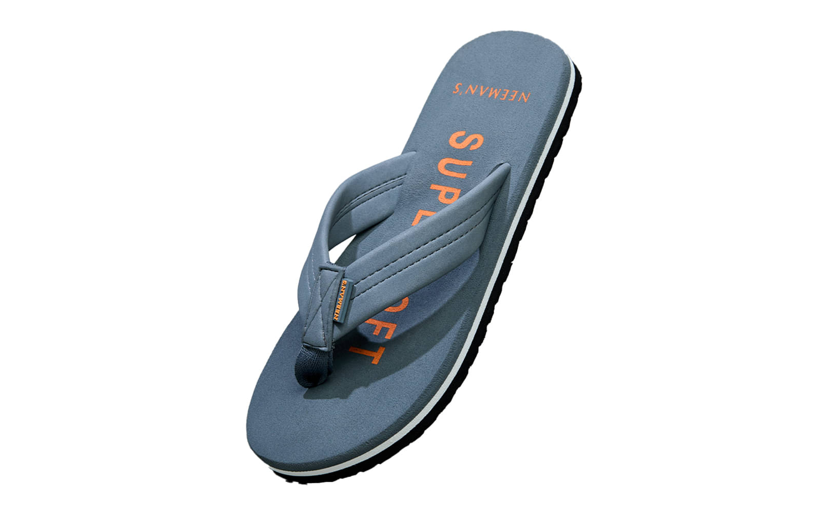     			Neemans Grey Men's Thong Flip Flop