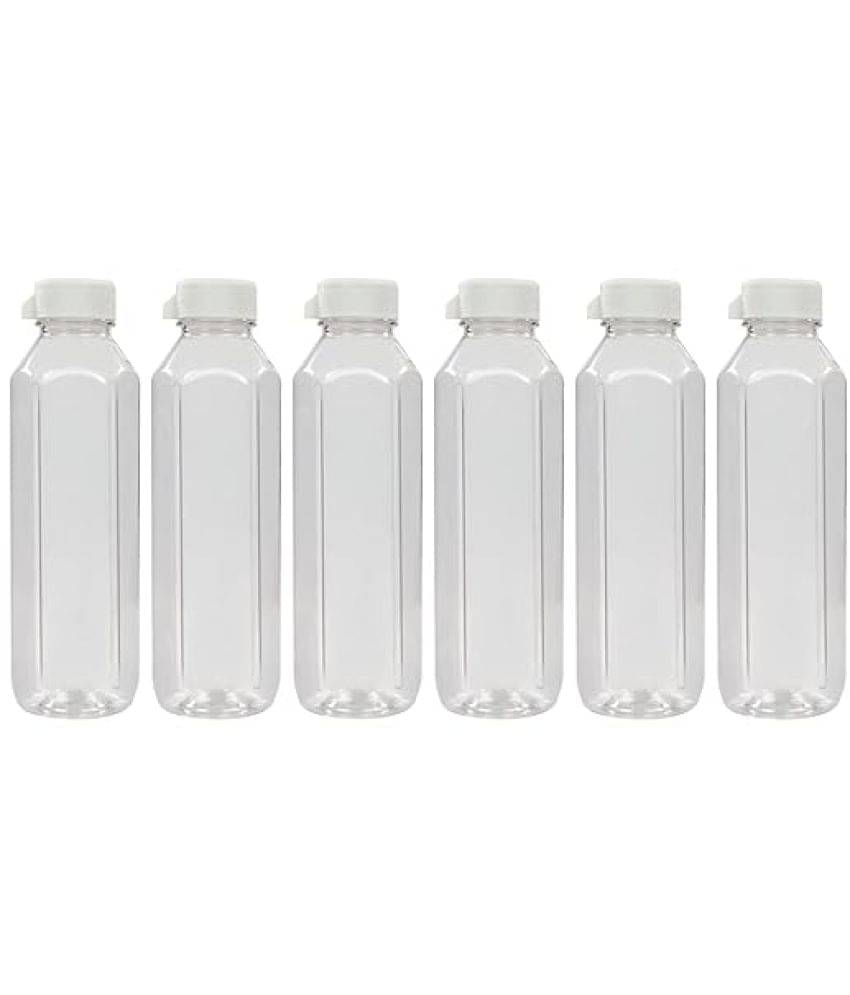     			PearlPet Topaz-1000ML-TRANSPARENT-6PCS Transparent Plastic Water Bottle 1000 mL ( Set of 6 )
