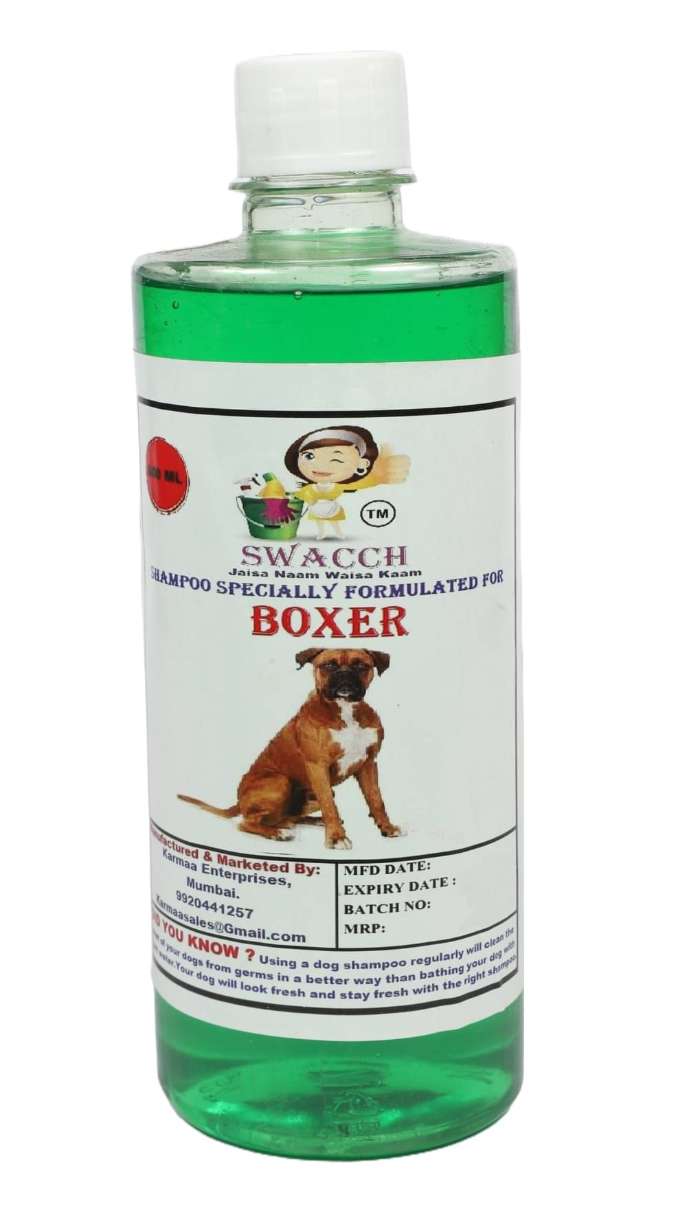 SWACCH Dog Shampoo ( 0.5 L ) SWACCH Dog Shampoo ( 0.5 L )