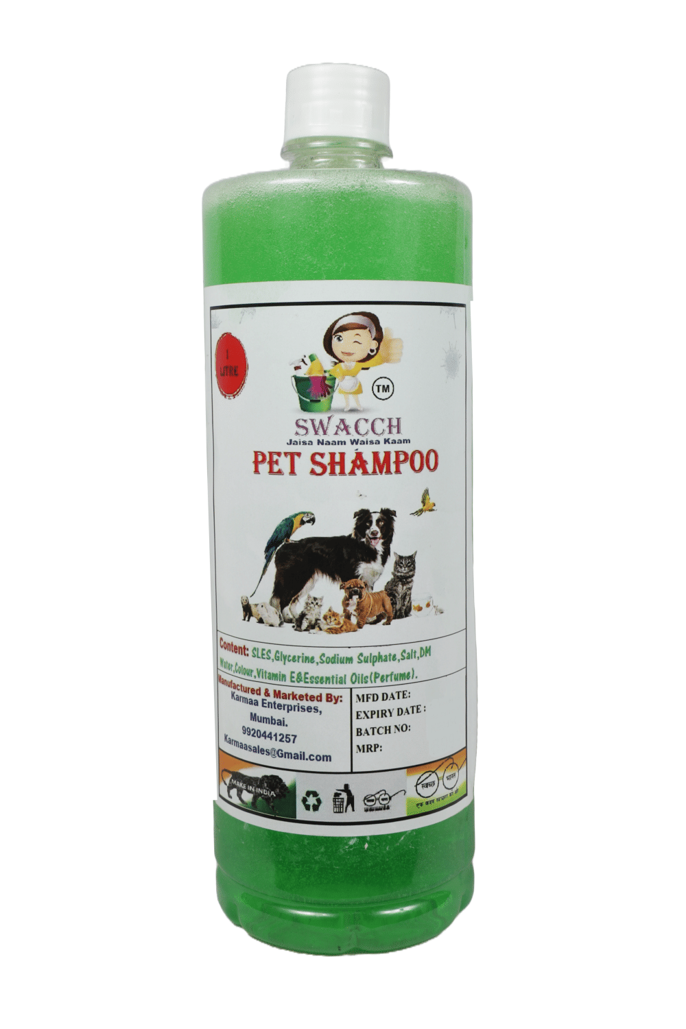     			SWACCH Dog Shampoo ( 1 L )