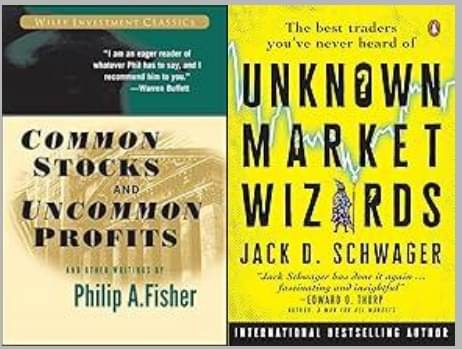     			Unknown Market Wizards + Common Stocks and Uncommon Profits