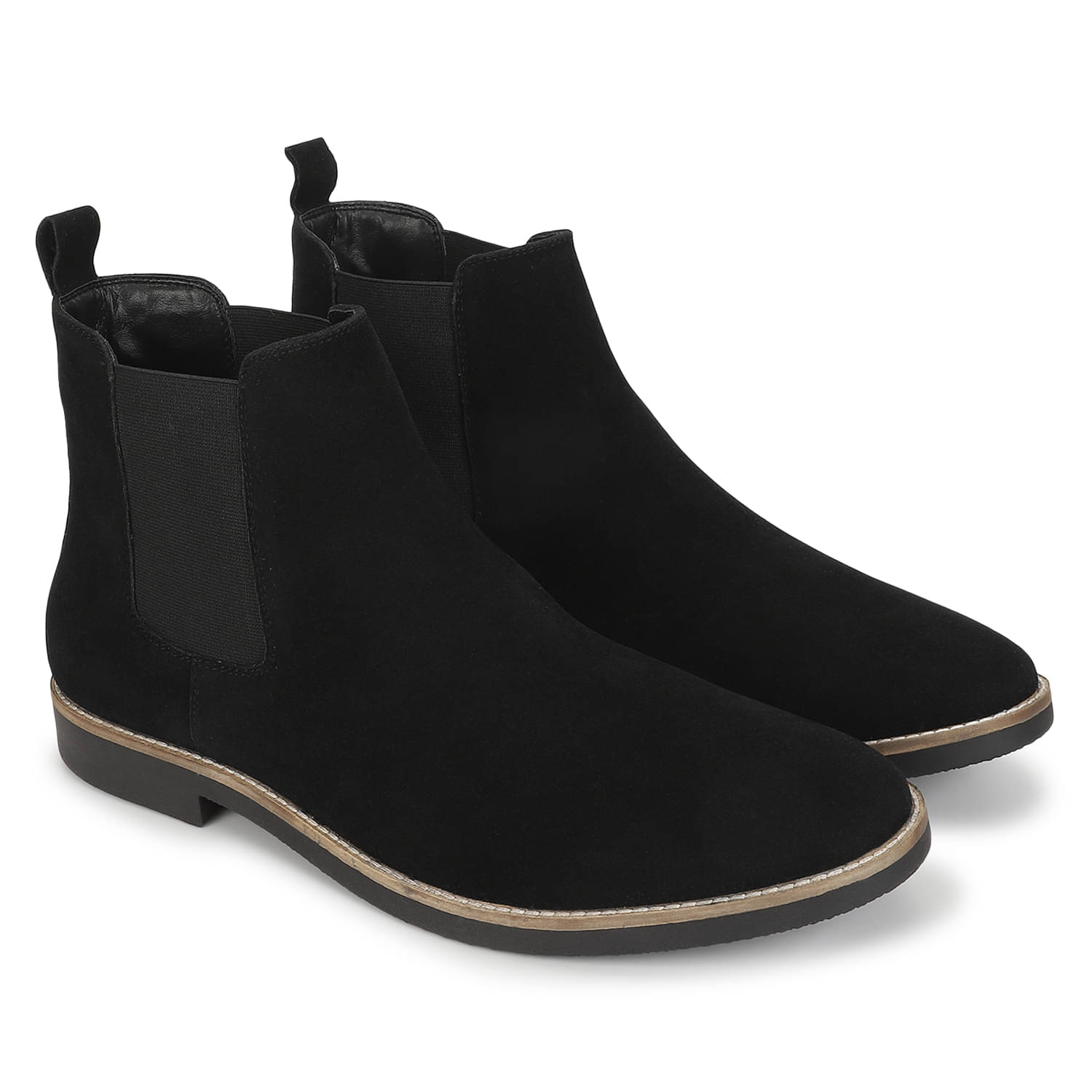     			Yoho Black Men's Chelsea Boots