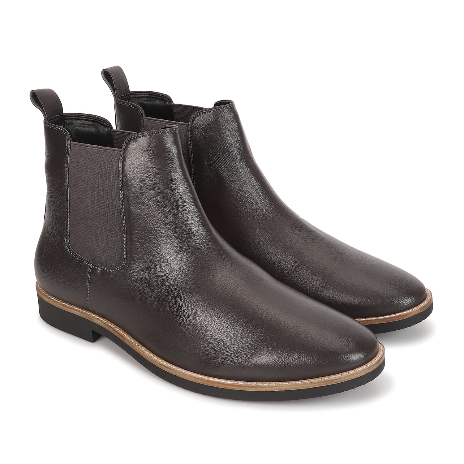     			Yoho Dark Grey Men's Chelsea Boots