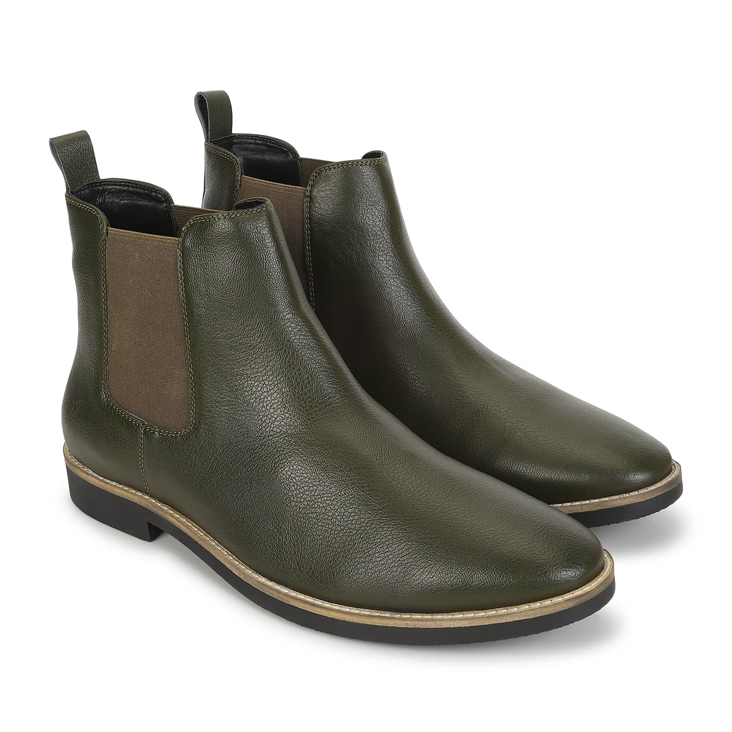     			Yoho Olive Men's Chelsea Boots