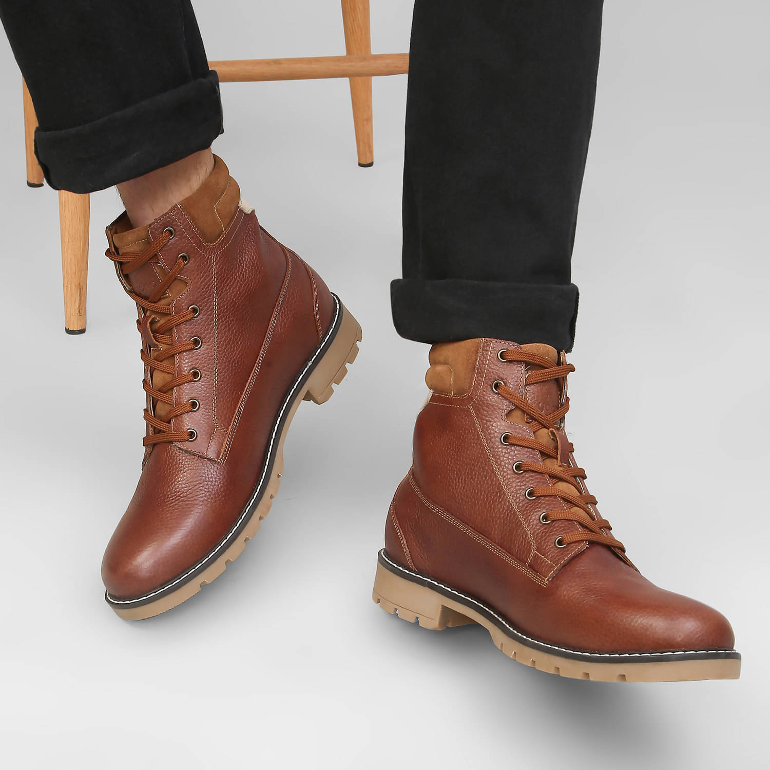 Yoho Tan Men's Casual Boots Yoho Tan Men's Casual Boots