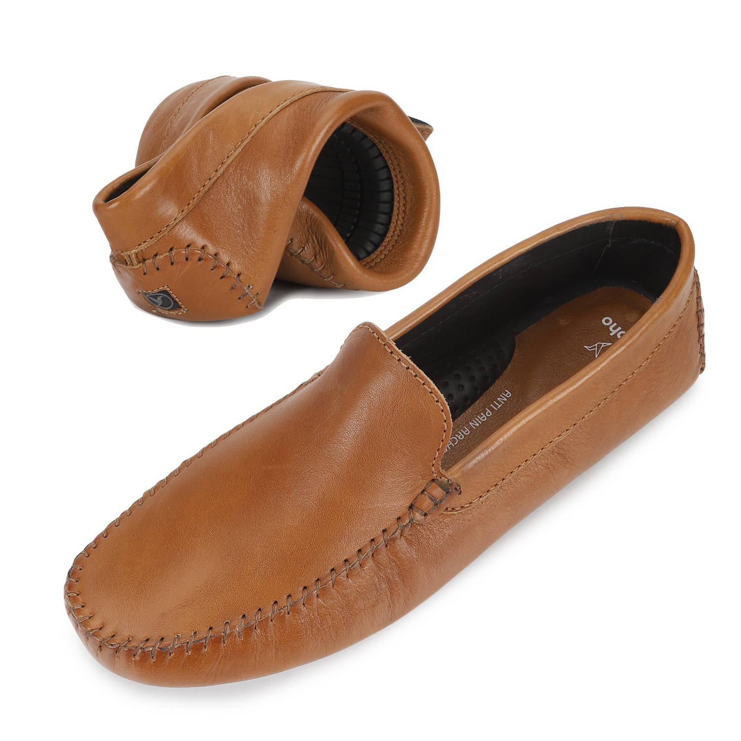     			Yoho Tan Men's Slip on